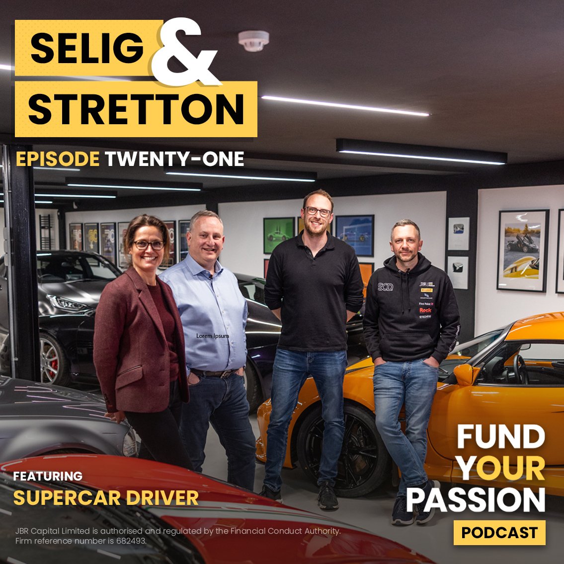 EP21: Fund Your Passion with Supercar Driver EP21: Fund Your Passion with Supercar Driver