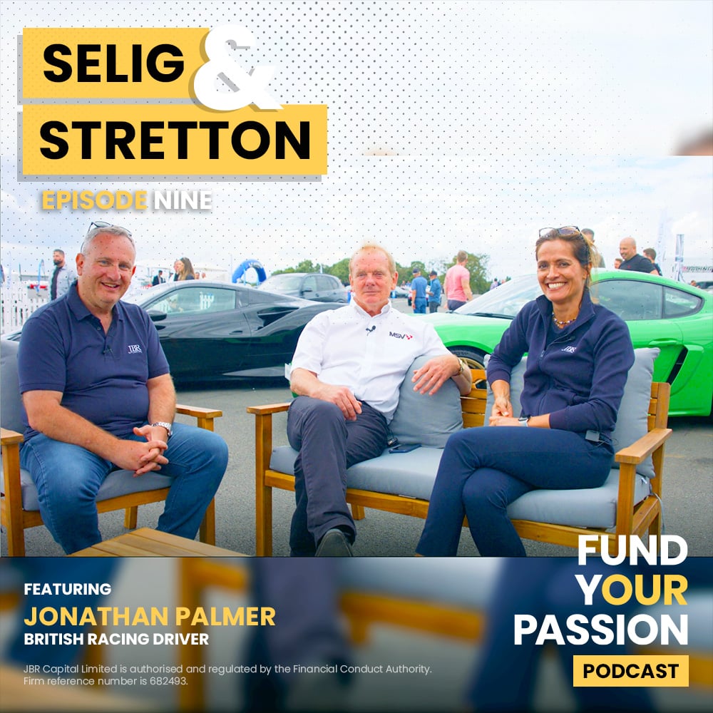 EP9: Fund Your Passion on Tour with Jonathan Palmer. EP9: Fund Your Passion on Tour with Jonathan Palmer.