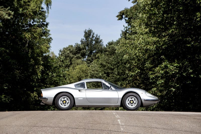 1972 Dino 246 GT, auctioned by Bonhams in September 2018 for £442,750. Photo Bonhams The Dino 50 years of the 'affordable' Ferrari By Dr Vincent van der Vinne and JBR Capital