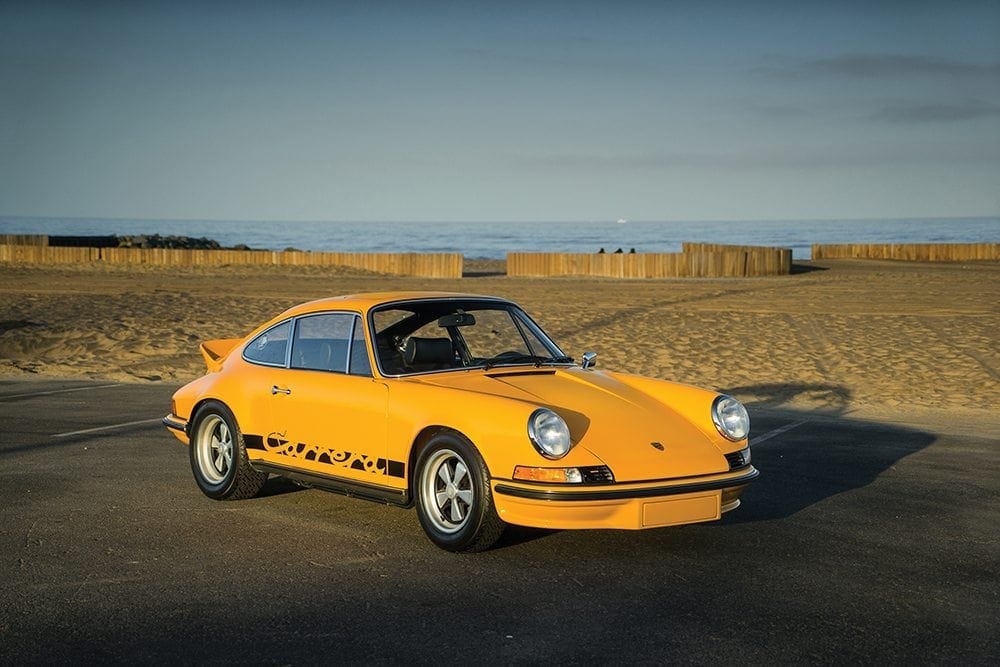 1973 Porsche 911 Carrera RS 2.7 Touring. Auctioned by RM Sotehby's at 19 August 2017 for 649,000 dollar _ 504,000 pound. Photo RM Sotheby's. 1973 Porsche 911 Carrera RS 2.7 Touring. Auctioned by RM Sotehby's at 19 August 2017 for 649,000 dollar _ 504,000 pound. Photo RM Sotheby's.