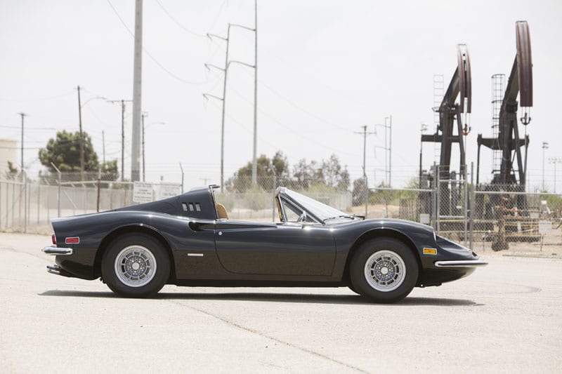 1974 Dino 246 GTS 'Chairs & Flares', auctioned by RM Sotheby's in August 2013 for $473,000 (£302,750). Photo RM Sotheby's, Pawel Litwinski. Side reflectors The Dino 50 years of the 'affordable' Ferrari By Dr Vincent van der Vinne and JBR Capital