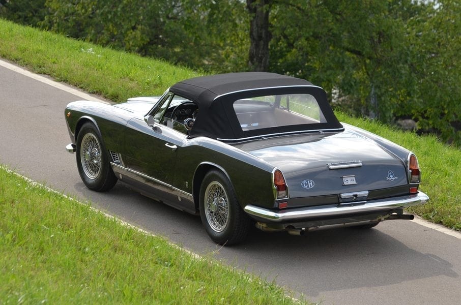 Maserati 3500 gtgti spider - relatively inexpensive - rear shot Maserati 3500 gtgti spider