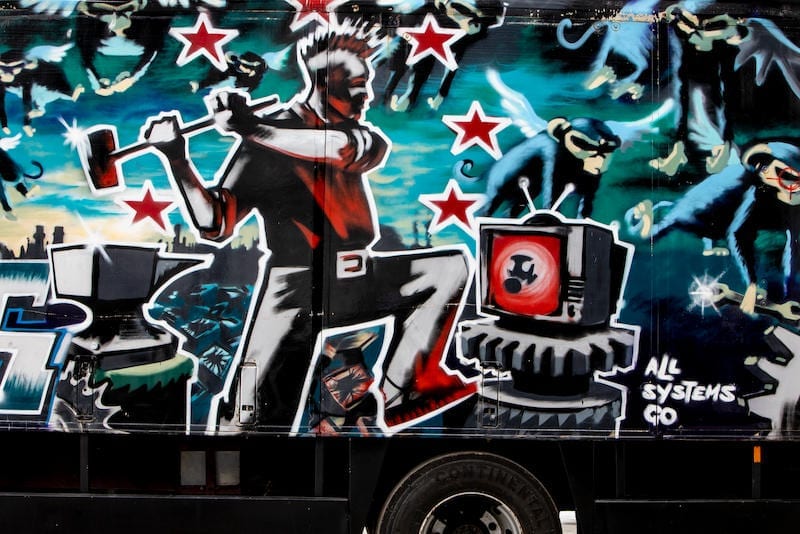 Banksy Truck to be Auctioned at Goodwood Revival
